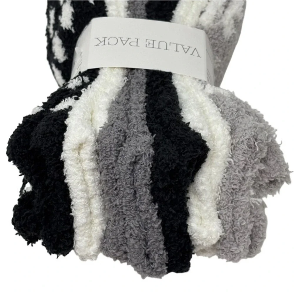 Women's 6 Pack Cozies‎ Low Cut Socks Size 4-10